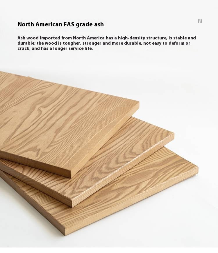 Ash, Oak, Black Walnut Solid Wood Mobile Side Tea Cabinet