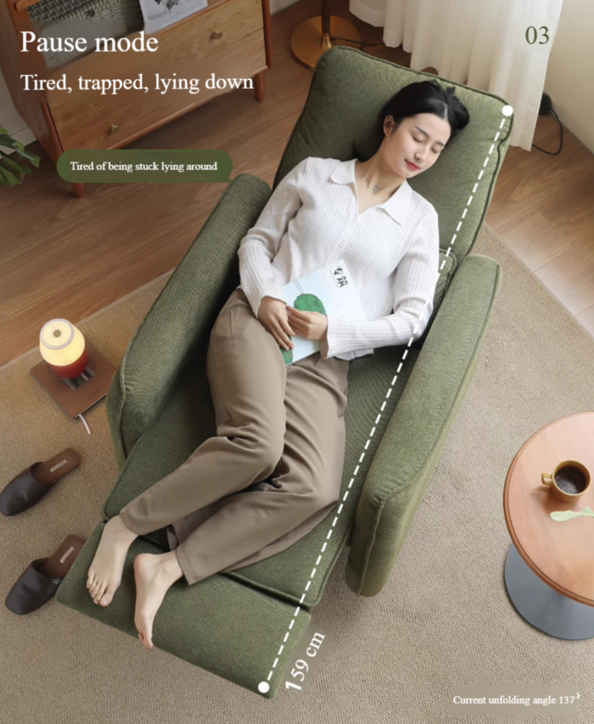 Fabric Recliner Armchair