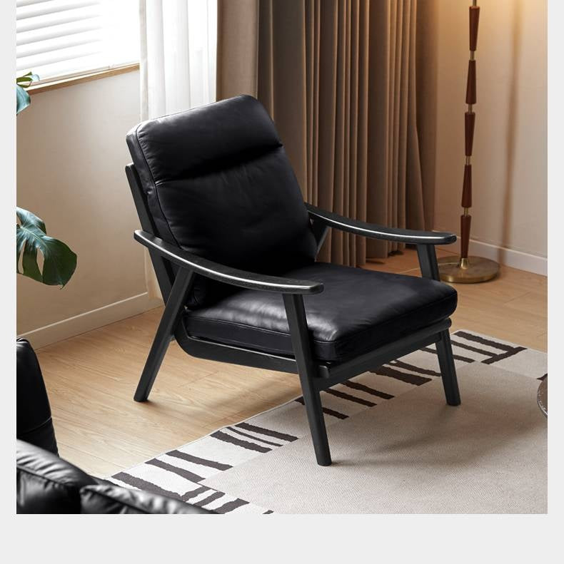 Ash, Black Walnut Solid Wood Armchair