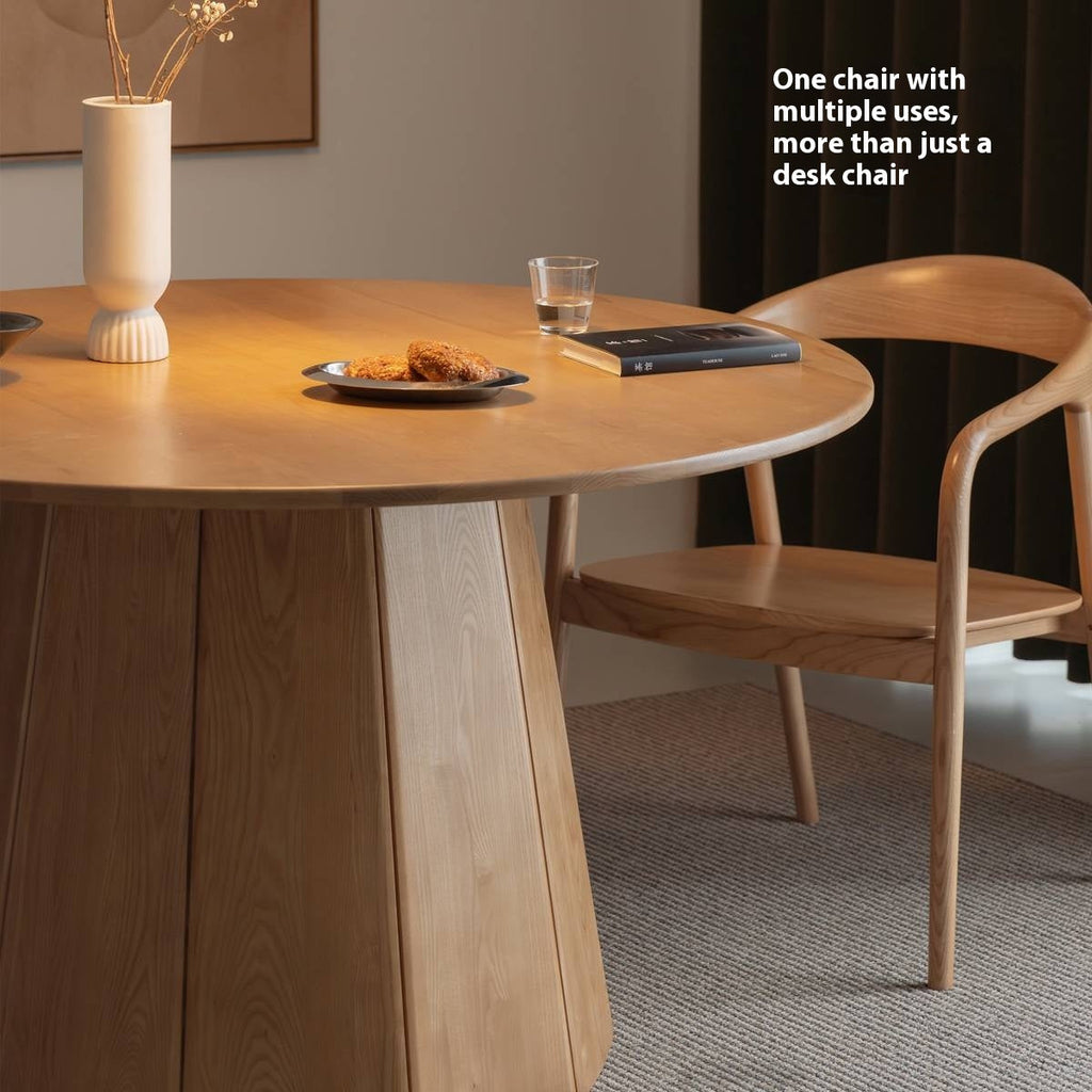 Ash Solid Wood Leisure Armchair