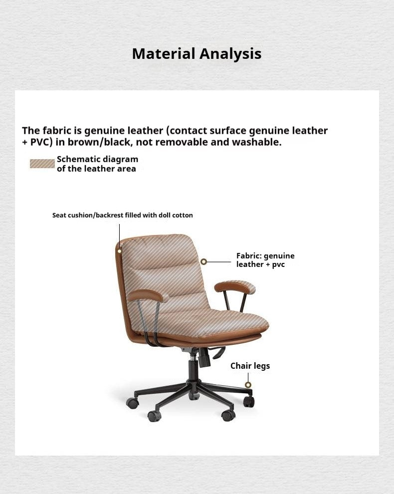 Leather Computer Chair Office Chair