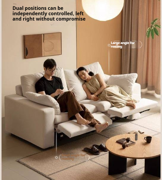 Fabric Sofa Cotton and Linen Electric