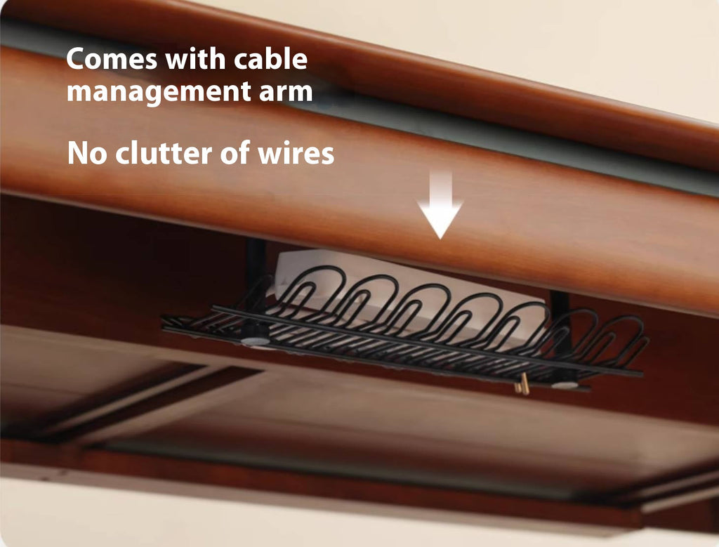Poplar Solid Wood Antique Style Office Desk
