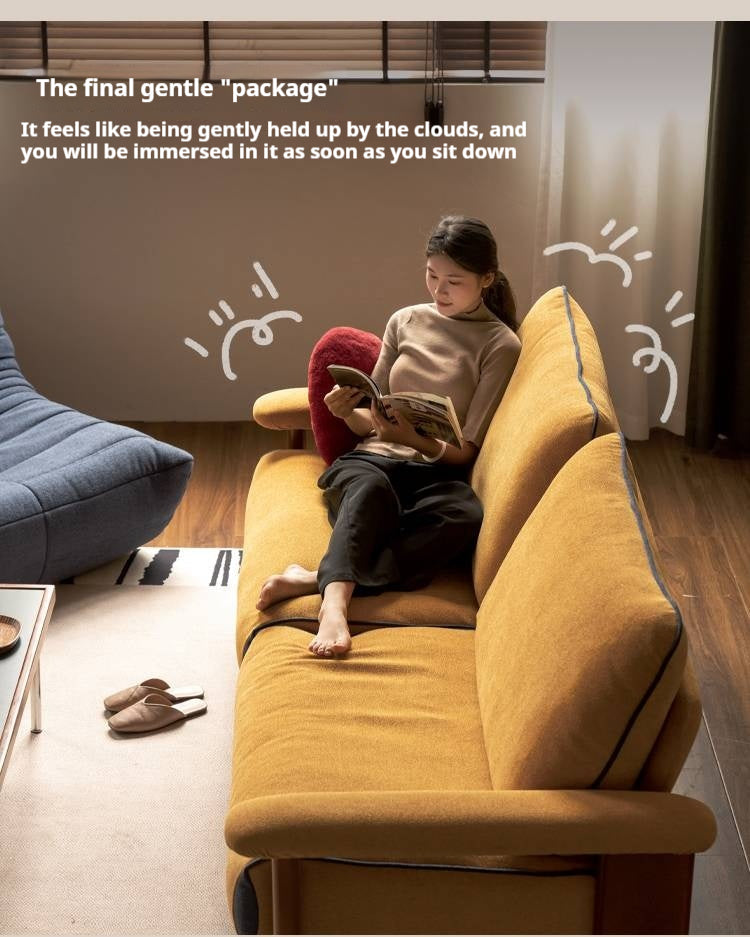 Beech Solid Wood Sofa Ancient Style