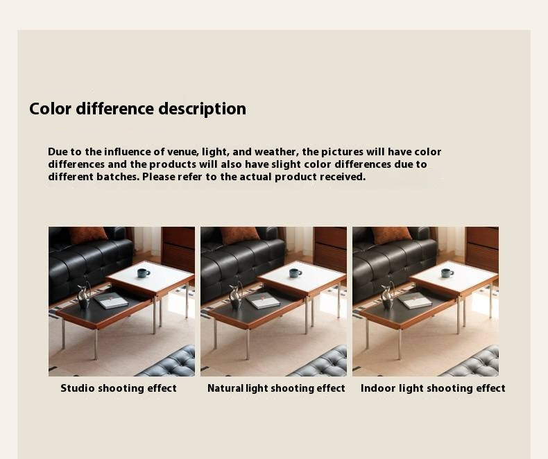 Poplar Solid Wood Ancient Square Tea Table