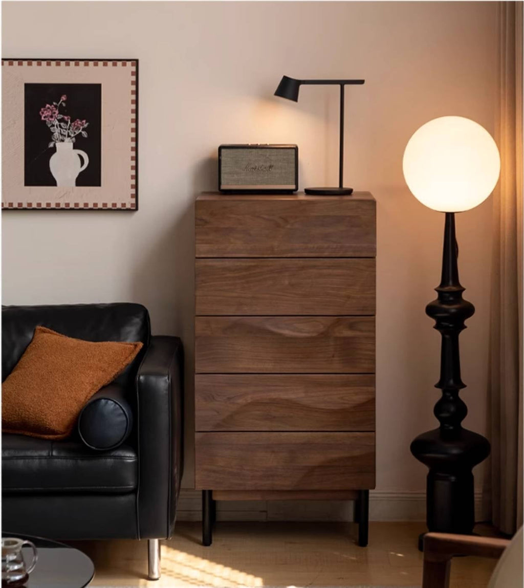 Oak Solid Wood Bauhaus Chest of Drawers