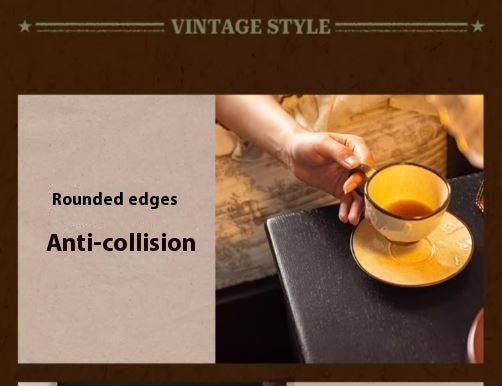 Oak Solid Wood American Retro Nightstand