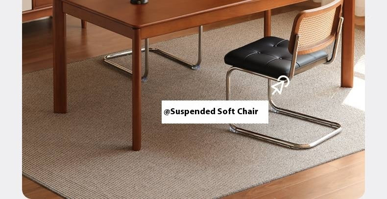 Poplar Solid Wood Antique Style Dining Table