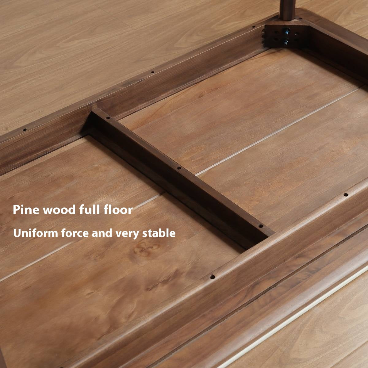 Black Walnut Solid Wood Vintage Rock Plate Dining Table