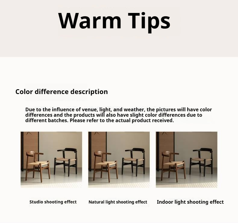 Ash Solid Wood Retro Dining Chair