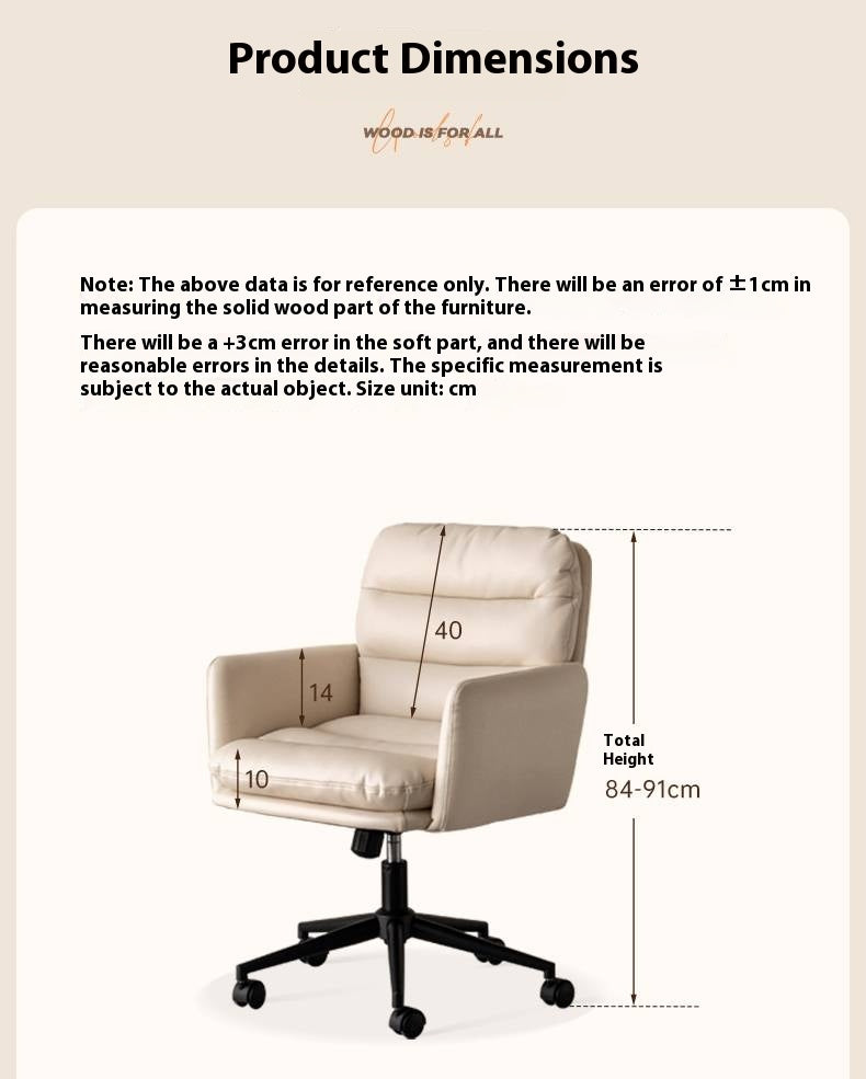 Fabric Simple Leisure Soft Office Chair