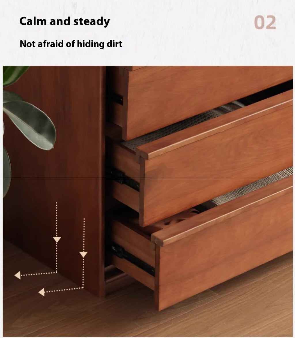 Oak Solid Wood Antique Style Wardrobe.