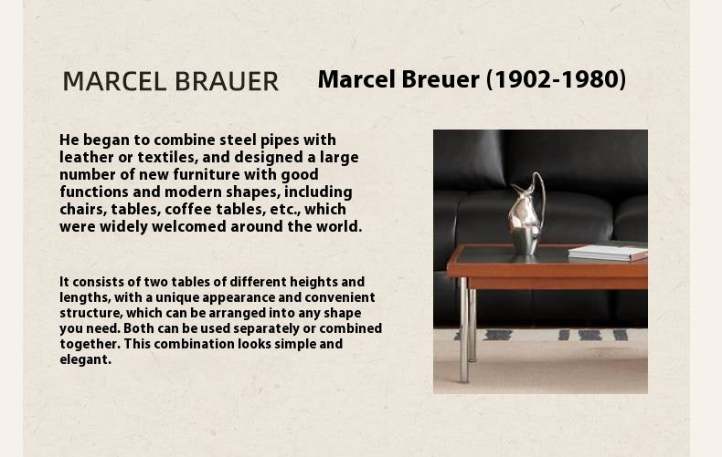 Poplar Solid Wood Ancient Square Tea Table