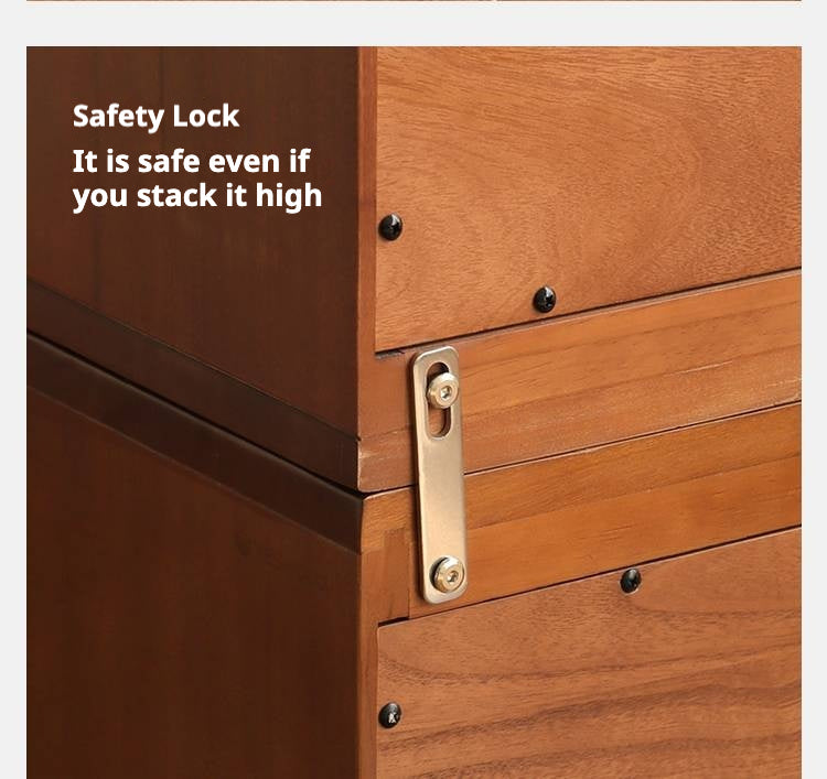 Poplar Solid Wood TV Cabinet Antique Style Module Combination.