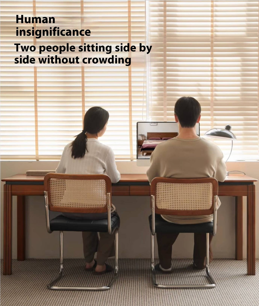 Poplar Solid Wood Antique Style Office Desk