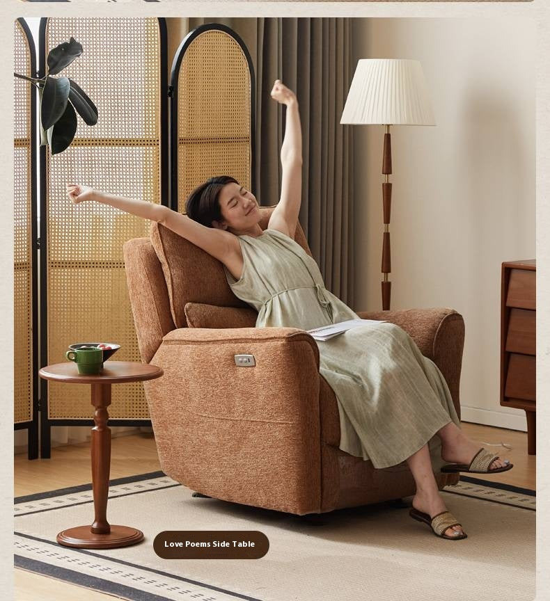 Fabric Lounge Electric Rocking Armchair