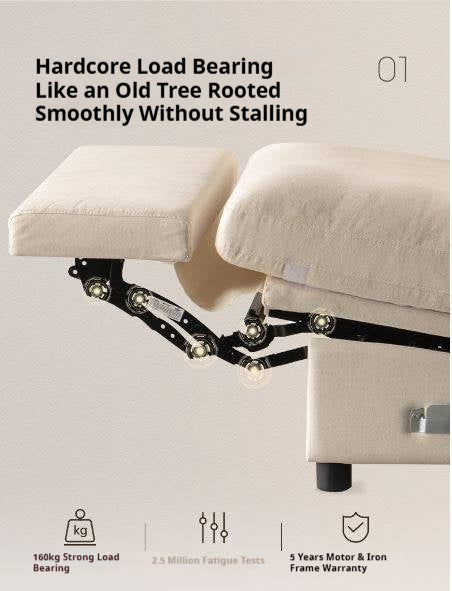 Fabric Sofa Cotton and Linen Electric