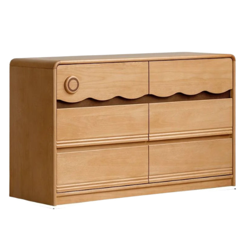 Beech Solid Wood Children's Chest of Drawers