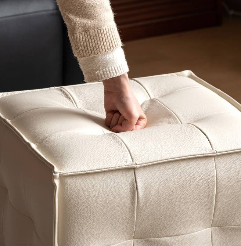 Leather Modern Simple Style Dressing Stool