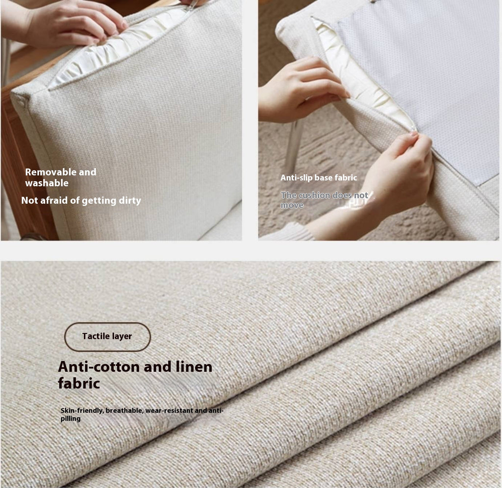 Solid Rubberwood Antique Style Leisure Armchair